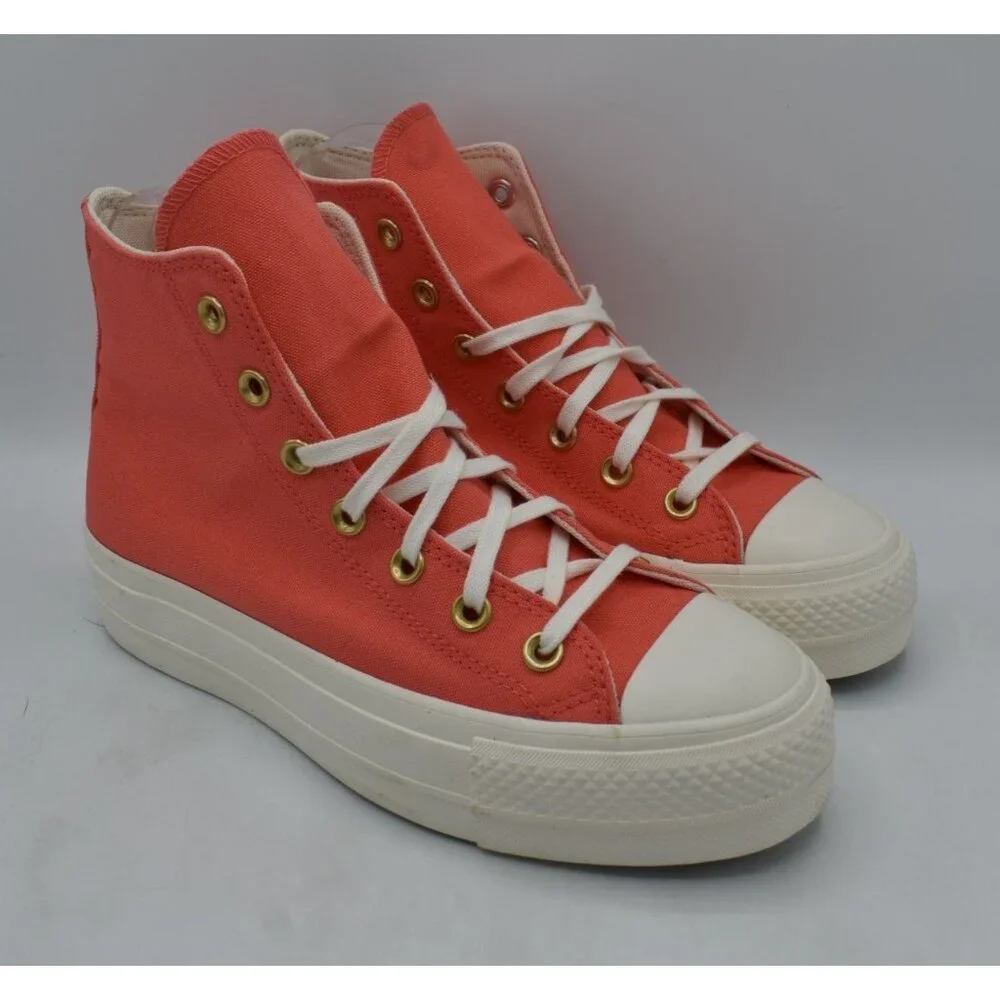 Converse‎ Womens 8 Chuck Taylor All Star Lift Platform High Top Sneakers Shoes